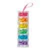 Scünci Colorful Polybands - Clear Jar