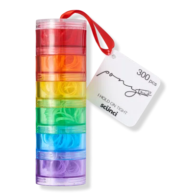 Scünci Colorful Polybands - Rainbow Jar