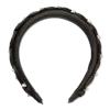 Scünci Elite Black With Pearl Headband