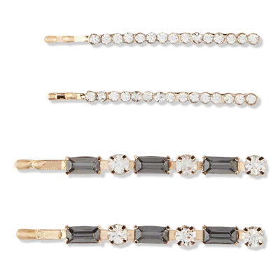 Scünci Elite Rhinestone Bobby Pins 4 Pieces