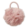Scünci Faux Fur Pom Pom Hair Tie