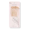 Scünci Gold And White Hairpin Set