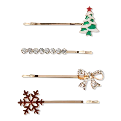 Scünci Holiday Bobby Pins