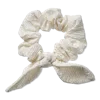 Scünci Jacquard Bow Scrunchie