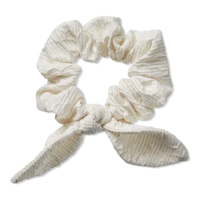Scünci Jacquard Bow Scrunchie