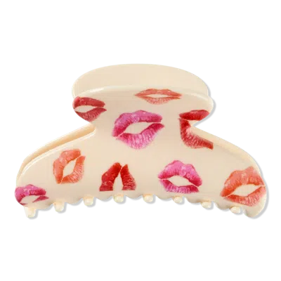 Scünci Lip Prints Claw Clip