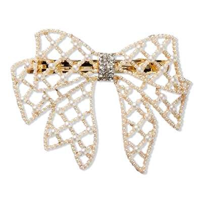 Scünci Open-cut Bow Barrette