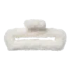 Scünci Open-cut Faux Fur Claw Clip