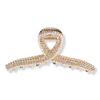 Scünci Pearls & Rhinestone Claw Clip