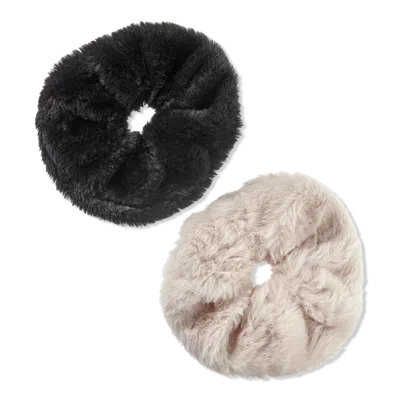 Scünci Ponytail Faux Fur Scrunchies