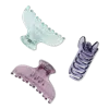 Scünci Prep Translucent Claw Clips