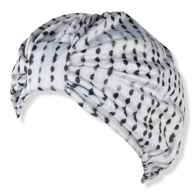 Scünci Prep White & Black Polka Dot Shower Cap