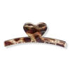 Scünci Primp Heart Claw Clip