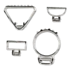 Scünci Primp Mixed Metal Claw Clips