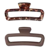 Scünci Primp Retangular Claw Clips