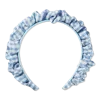 Scünci Summer Social Gingham Ruffle Headband
