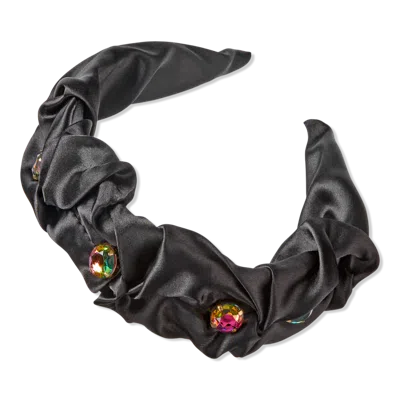 Scünci Wicked Elphaba Ruched Headband With Stones