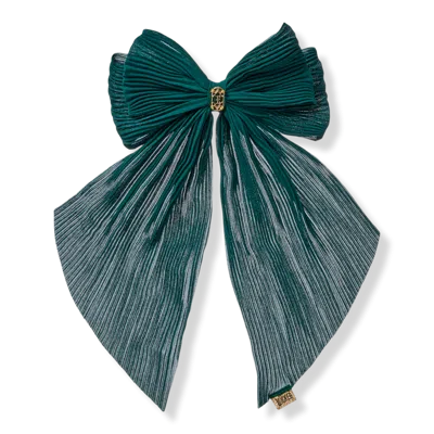 Scünci Wicked Pleated Bow Barrette