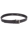 Scunzani Ivo Toad Skin Belt In Brown