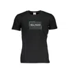 Scuola Nautica Black Cotton T-shirt In Black