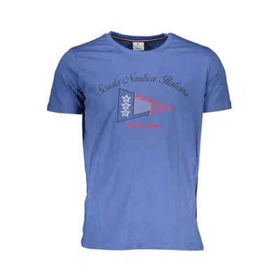 Scuola Nautica Blue Cotton T-shirt