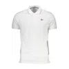 Scuola Nautica White Cotton Polo Shirt In White