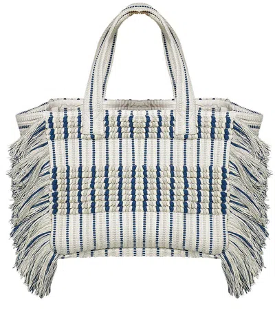 Sd Basics Beach Accessories | Stylish Designer Beach Bag | Lightweight Blue &amp; Green Beach Bag