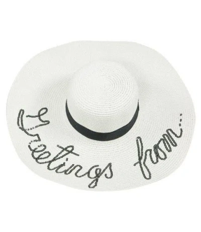 Sd Basics Greetings From Floppy Hat White