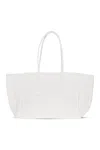 Sd Basics Nory Tote Beach Bag | Large Summer Shoulder Bag For Women | Lightweight And Durable | Cream White