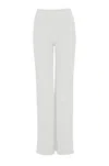 Sdress Women's Black / White / Red Anya Tuxedo Style Trousers In Black/white/red