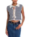 Sea Addy Striped Vest In Multi