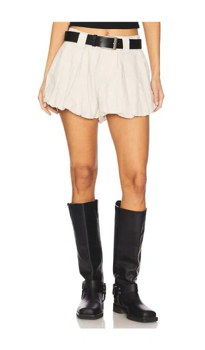 Sea Adele Sportswear Bubble Short In Beige