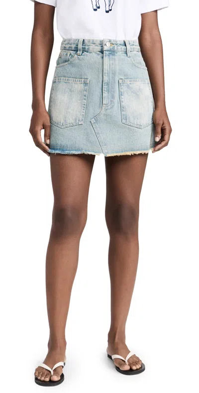Sea Alba Denim Miniskirt Blue