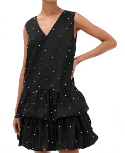 Sea Alberta Pearl Tank Bubble Dress In Black