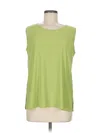 Sea & Anchor Sleeveless T-shirt In Green