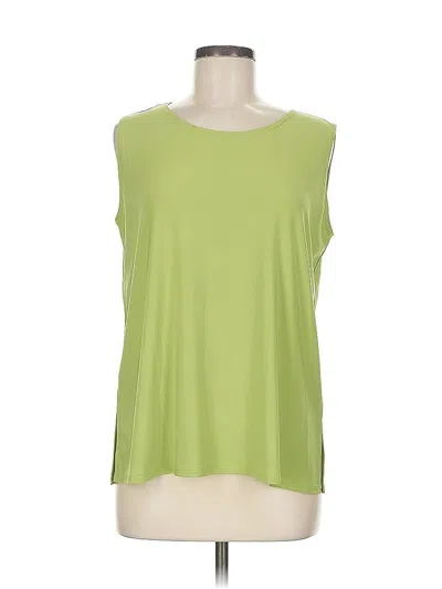Sea & Anchor Sleeveless T-shirt In Green