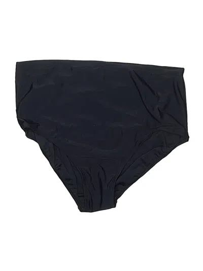 Pre-owned Sea & Sand Beachwear Swimsuit Bottoms In Black