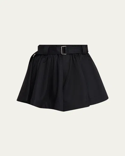 Sea Angelina A-line Suiting Shorts In Black