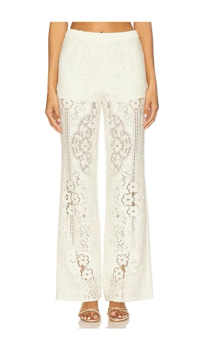 Sea Arianna Lace Pants In White