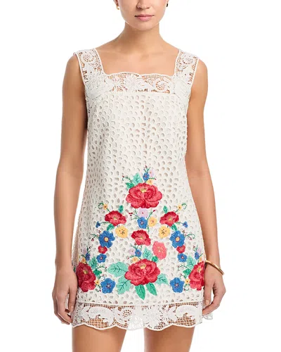 Sea Astrid Embroidery Tank Dress Multi In White