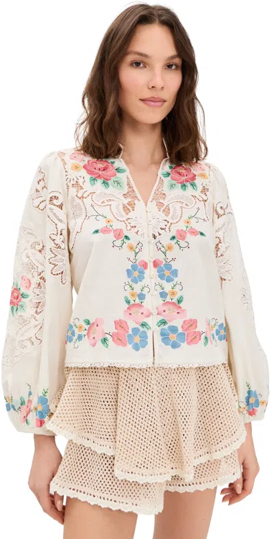 Sea Astrid Embroidery Blouse Multi