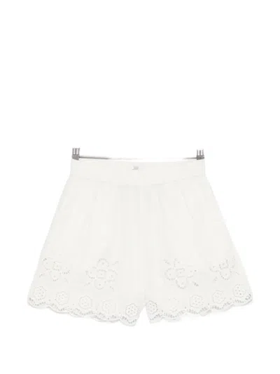 Sea Babette Eylet Shorts In White