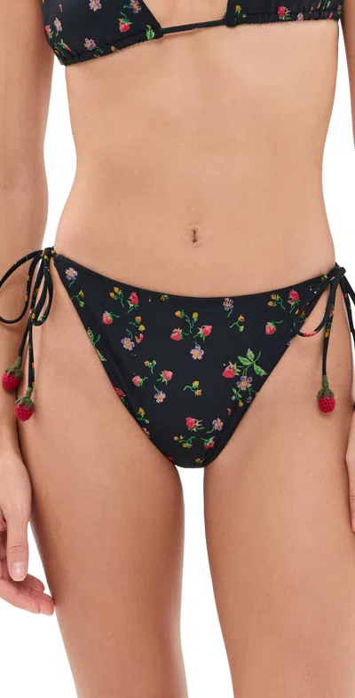Sea Bikini Bottoms Multi In Black