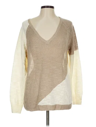 Pre-owned Sea Bleu Pullover Sweater In Brown