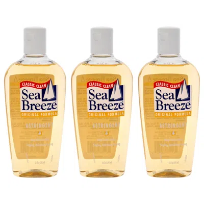 Sea Breeze Astringent Original Formula By  For Unisex - 10 oz Cleanser - Pack Of 3 In Multi