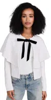Sea Caleb Cable-knit Cardigan In Ivory