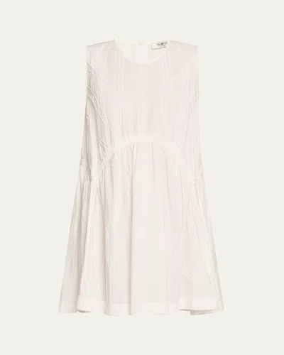 Sea Camden Sleeveless Tunic Dress In White