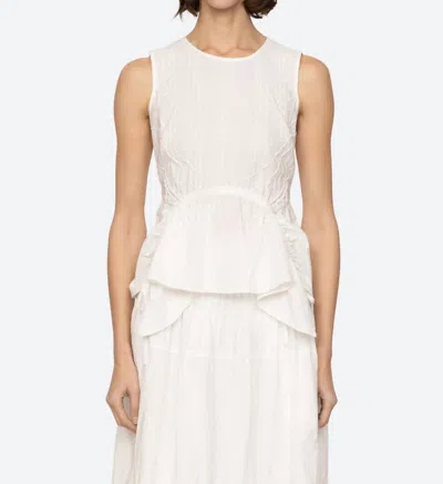 Sea Camden Tank Top In White