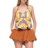 Sea Cari Tank Top In Lilac In Purple