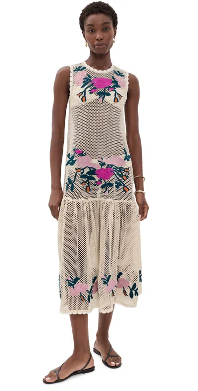 Sea Carmella Sleeveless Midi Dress Multi